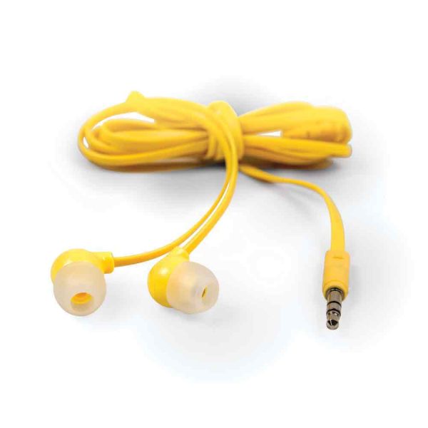 Auriculares con micrófono. Azul o amarillo - Imagen 2