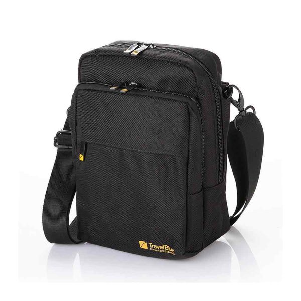 Bolsa bandolera con cuatro compartimentos