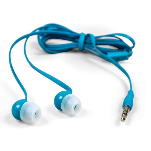 Auriculares con micrófono. Azul o amarillo