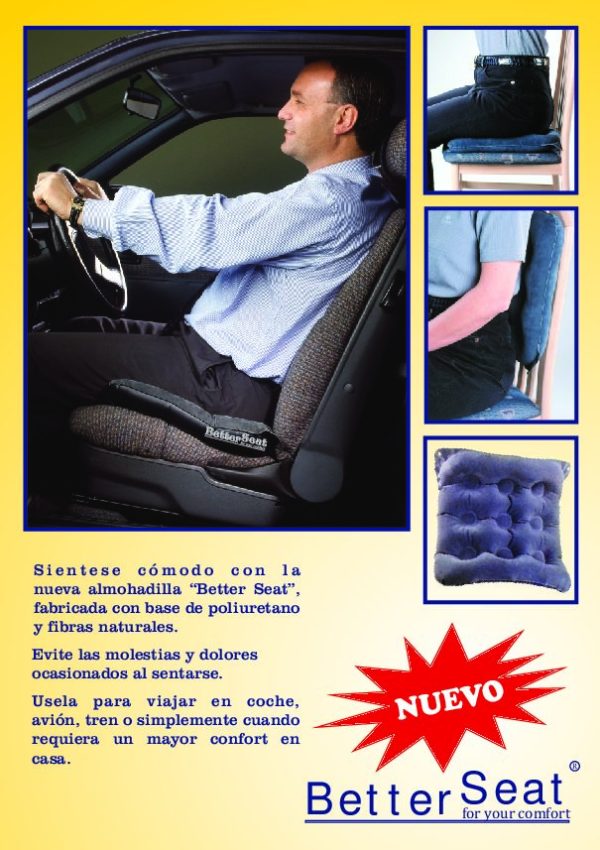 NUEVO BETTER SEAT P.U.(Almohadilla para el asiento) - Imagen 3